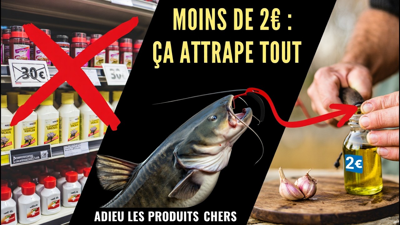 Le Secret de l'Ail Fermenté : Triplez vos Prises avec une Seule Goutte Magique sur l'Appât