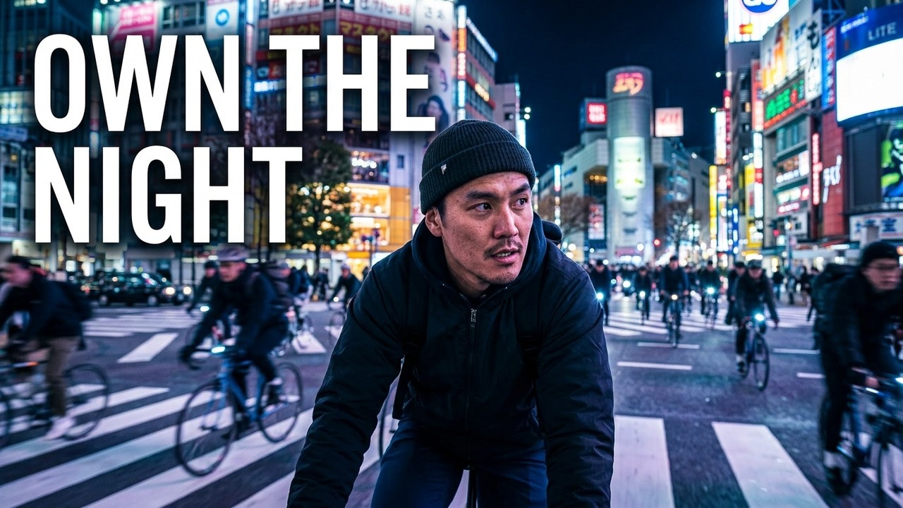 These Cyclists Take Over Tokyo After Dark