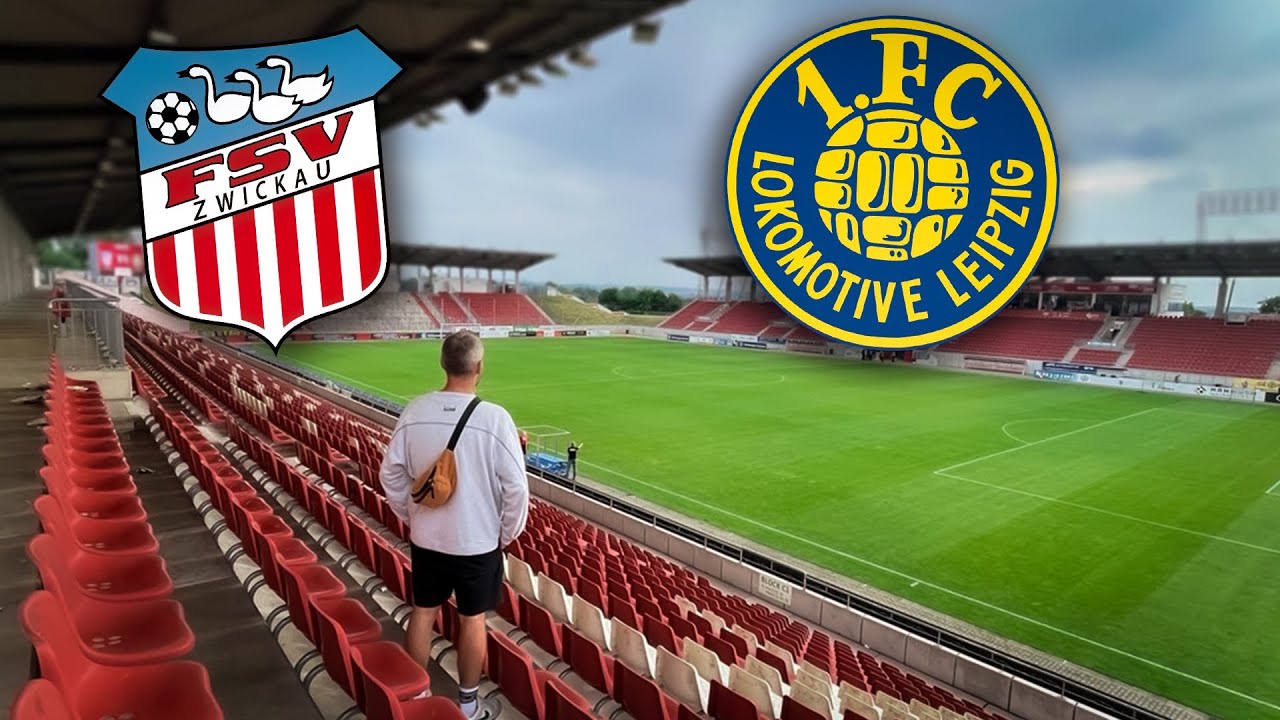 FSV Zwickau vs. 1. FC Lokomotive Leipzig | Traditionskracher im Osten | Stadt- und Stadionvlog 2025