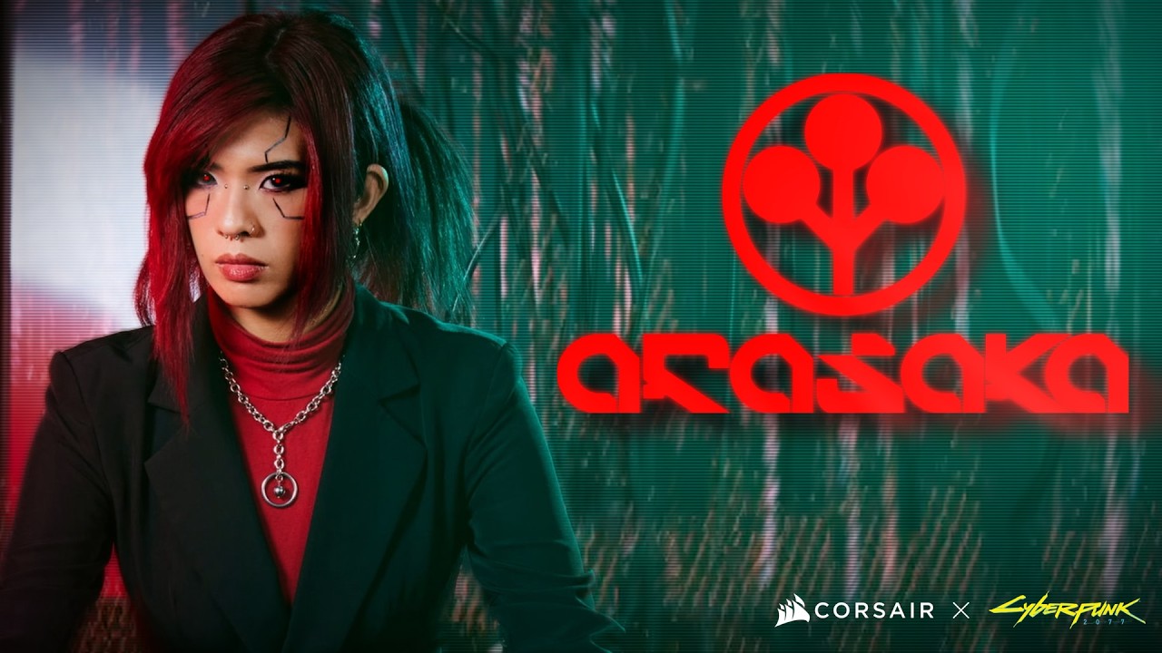 CORSAIR x CYBERPUNK 2077: ARASAKA EDITION