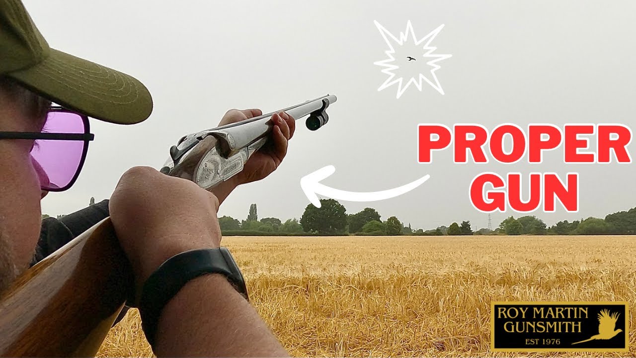Falling In Love With A Side By Side | The Finest Wing Shooting | Decoying Pigeons | Live Pigeon Gun