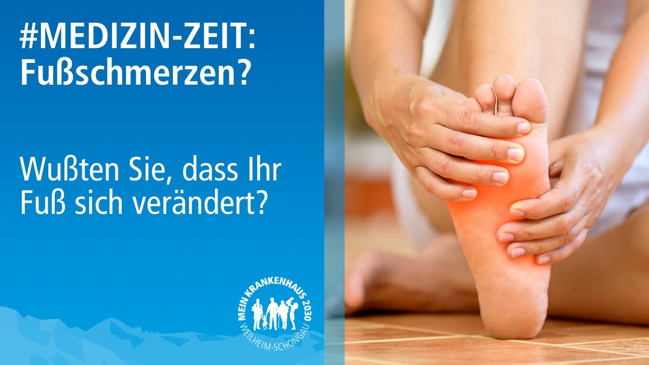 #Medizinzeit: Fu&szlig;schmerzen - Zu sp&auml;t zum Arzt?