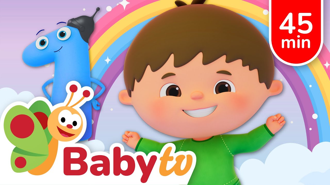 Przygoda z Charlim 🎵 | ABC, Cyfry i Kolory dla Dzieci | BabyTV Piosenki