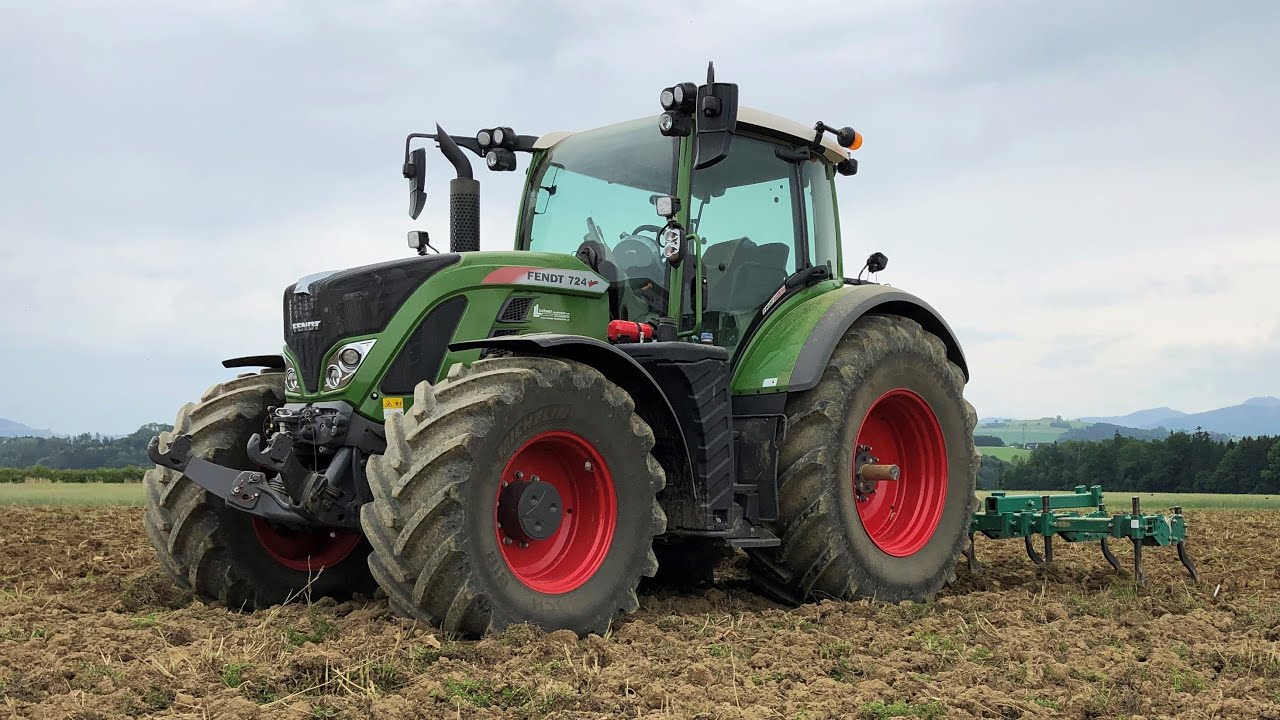 Fendt 724 Pofi Plus/RTK/DAMMKULTUR lockern