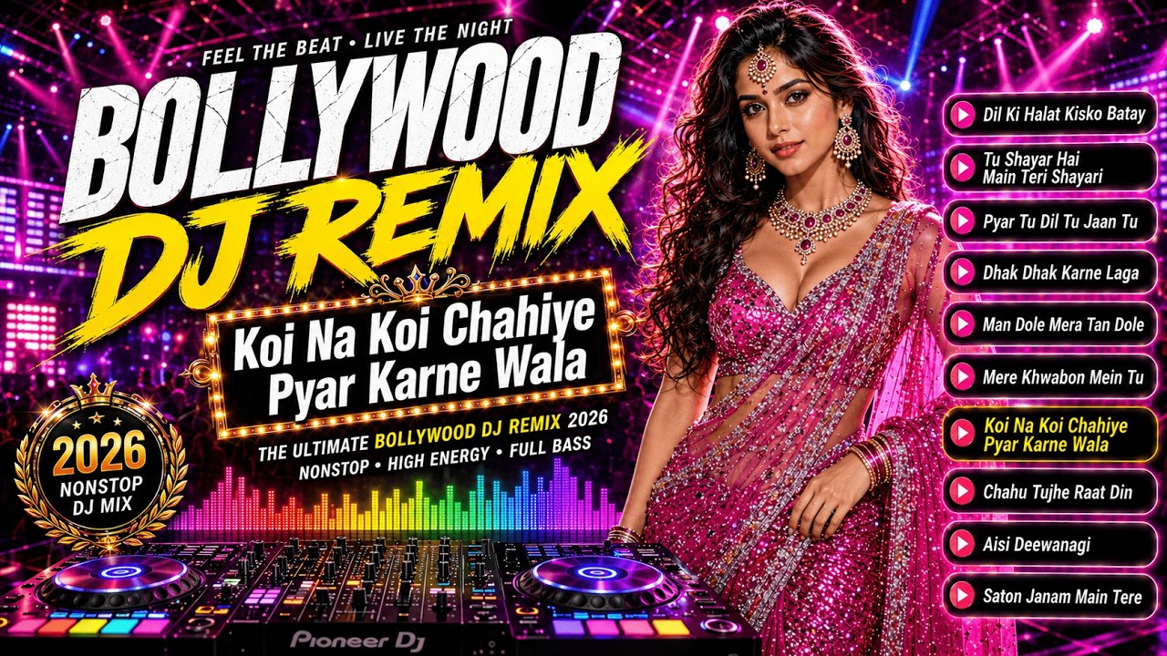 Dhak Dhak Karne Laga (DJ Remix) | Vik4s M | New Hindi Dance Remix 2026