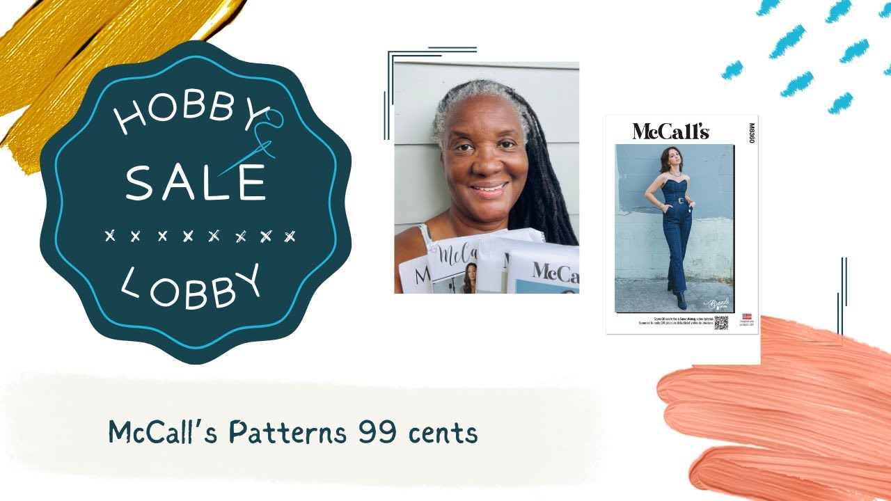 I Bought Almost Every 99-Cent Sewing Pattern From Hobby Lobby