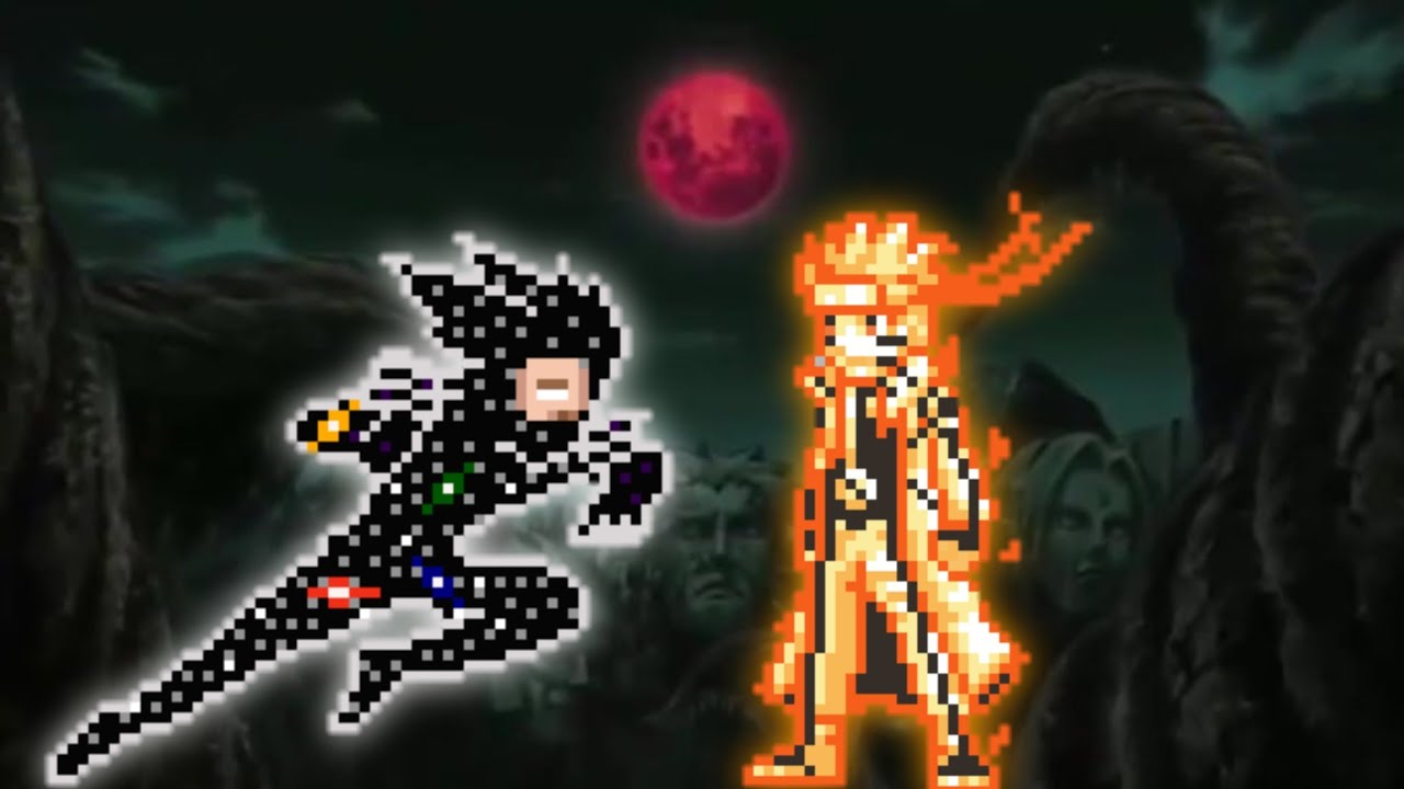 Cosmic Fear Garou OP(New) VS Naruto V3 OP in Jump Force Mugen