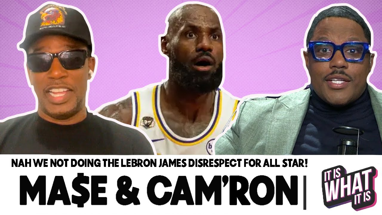 MA$E & CAM'RON GO OFF ON THE NBA ALL STAR STARTERS & LEBRON JAMES NOT BEING ON THERE! | S8 EP13