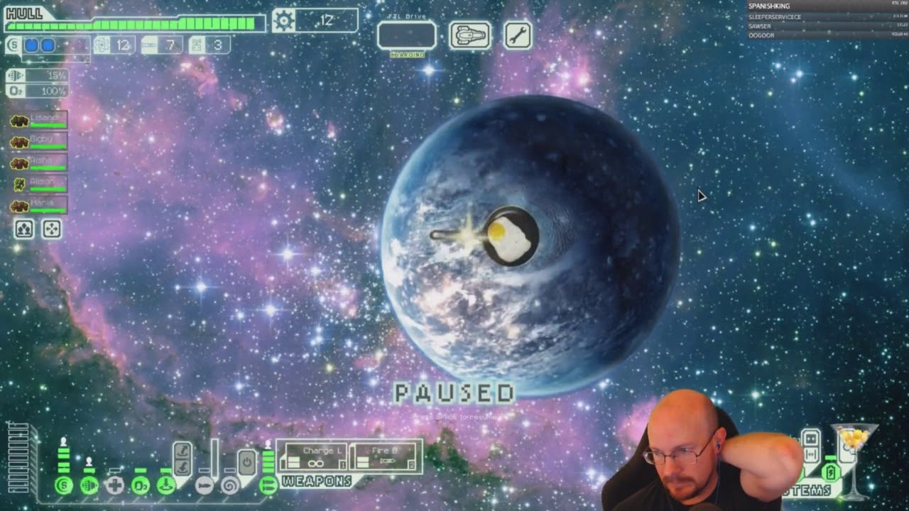 FTL Hard mode, WITH pause, Viewer Ships! The PAN ship from Miche343434