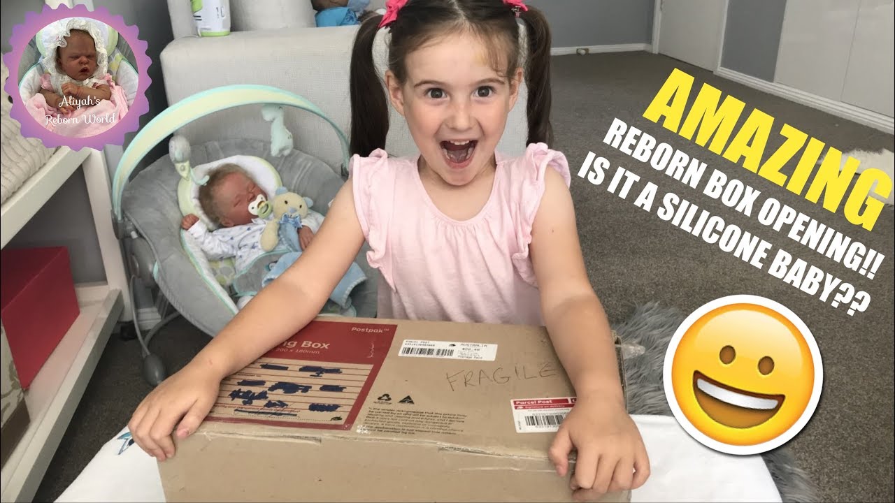 AMAZING REBORN BOX OPENING!! IS IT A SILICONE BABY??