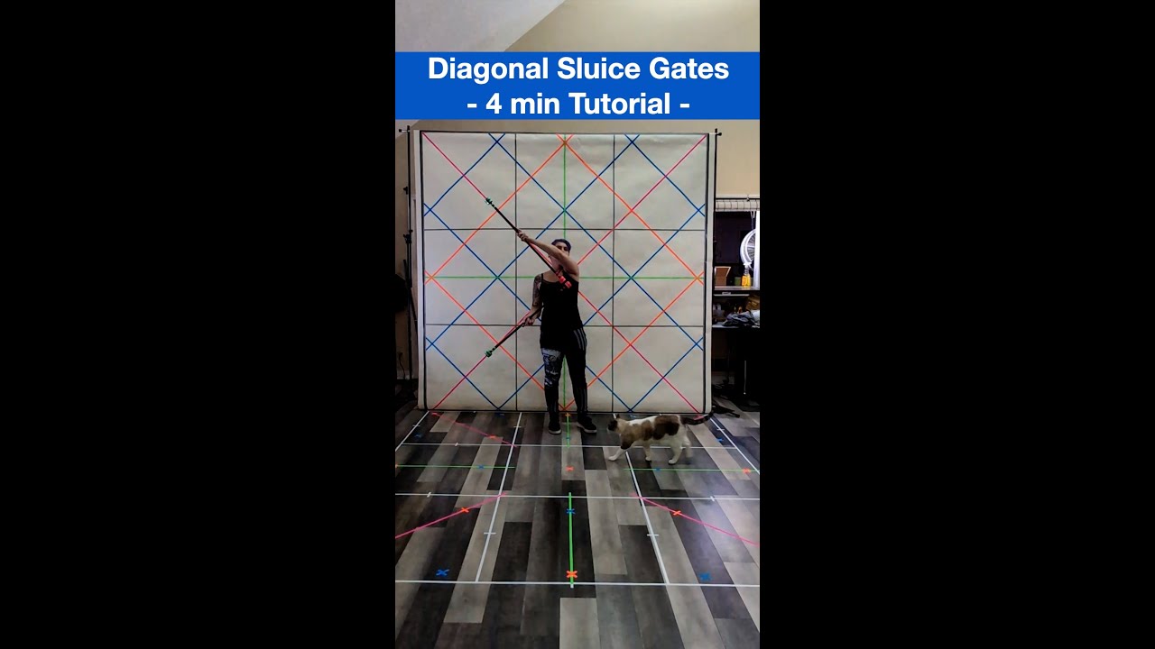 Krisstina Hawks  Diagonal Sluice Gate Doubles Tutorial -Ninja Pyrate RENEGADE Holiday Challenge 2025