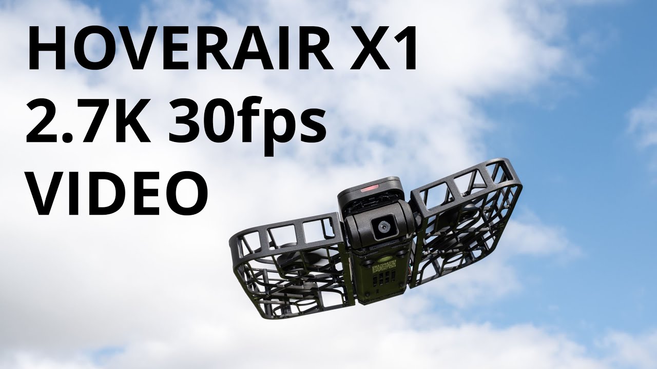 #HOVERAir X1 #SelfFlyingCamera 2.7K 30fps Video