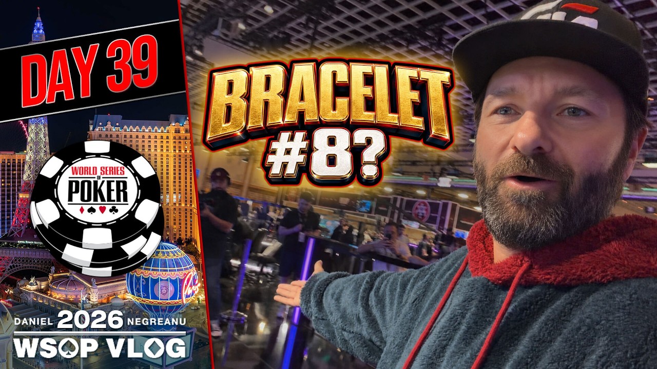 СМОГУ ЛИ Я ВЫИГРАТЬ 8-Й БРАСЛЕТ? &mdash; ВЛОГ С WSOP 2026, ДЕНЬ 39