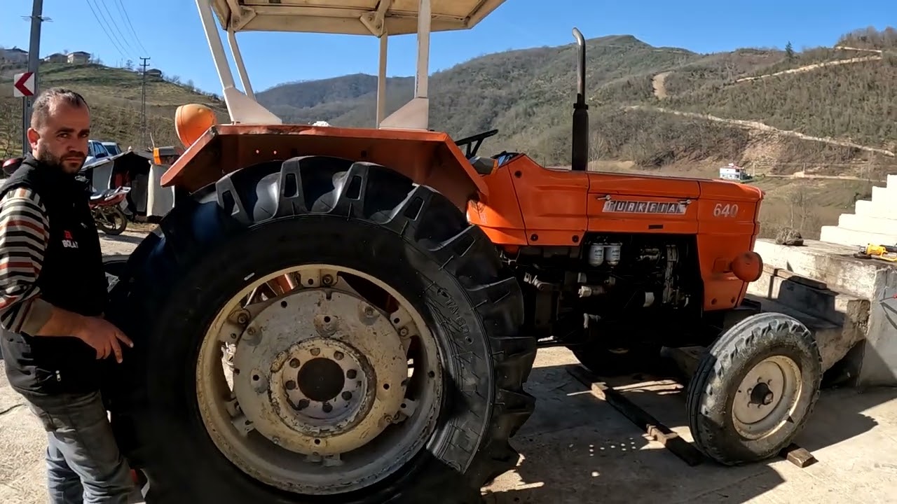 Fiat 640 Büyük Lastik Değişimi ve Maliyeti / Deutz Fahrn Vites Kolu Kırılmış / Dede İle Sohbet