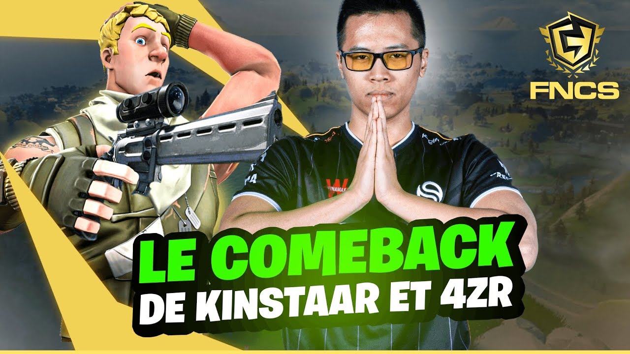 LE COMEBACK DE KINSTAAR & 4ZR ► FNCS FINALE #WEEK3 | Game 4