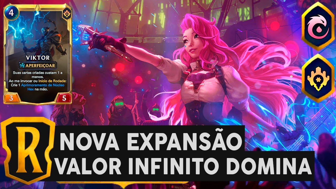 TANTA MÁGIA QUE SE RENDEM 😎 NICEE | SERAPHINE VIKTOR DECK | LEGENDS OF RUNETERRA DOMINAÇÃO GAMEPLAY