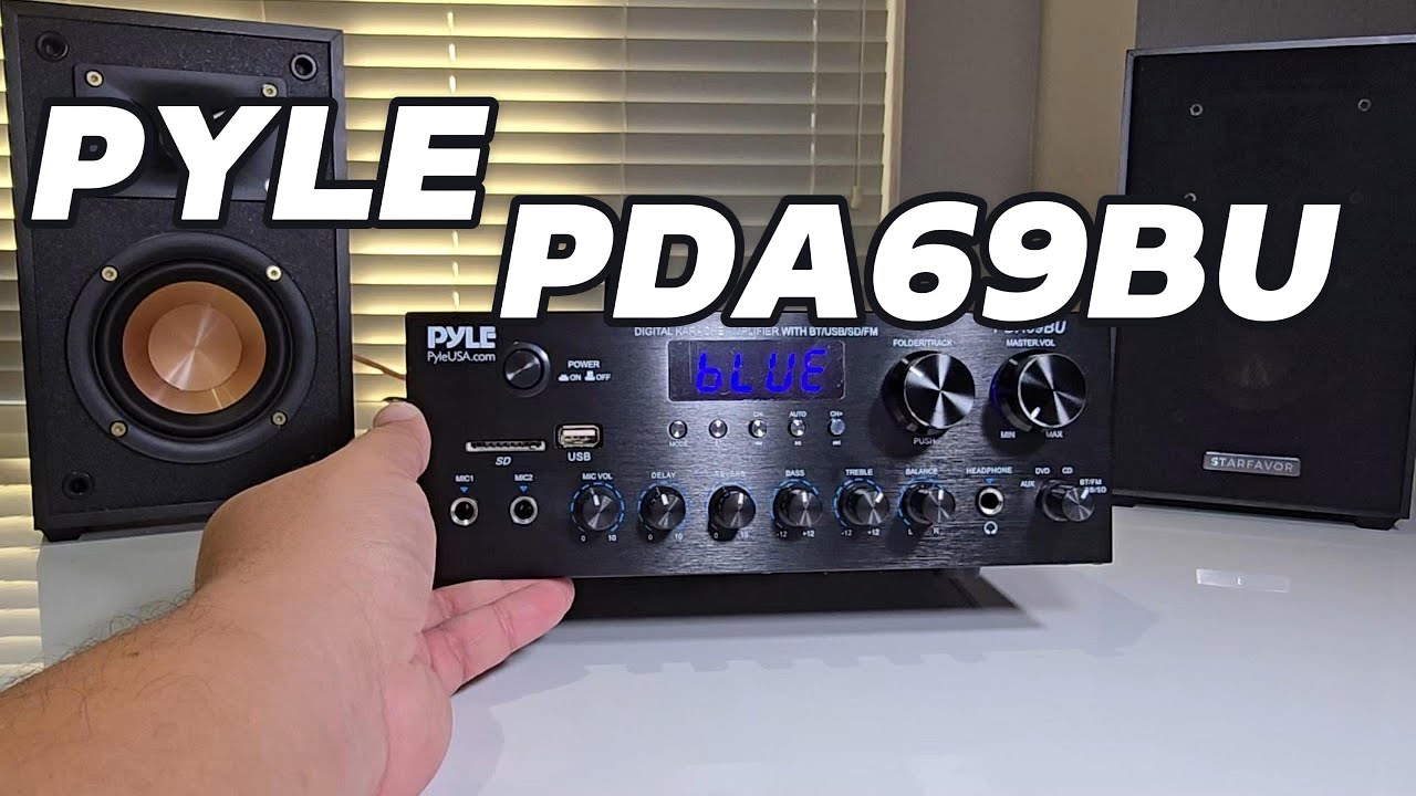 Pyle Amp review PDA69BU