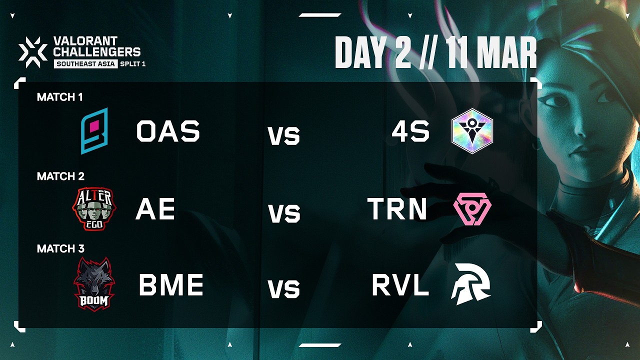 VALORANT Challengers SEA 2026 Split 1 — Group Stage — Day 2