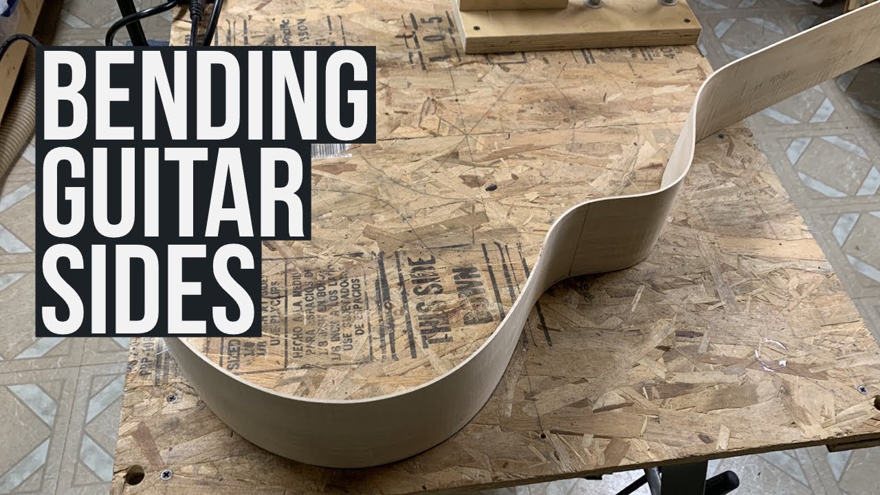 Bending Guitar Sides and Assembling the Rim- Making Trevor's Weissenborn 04