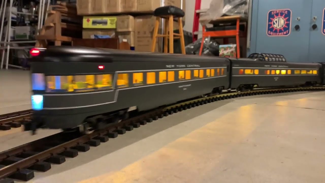 New York Central in G Scale: J1e Hudson and the 20th Century Limited