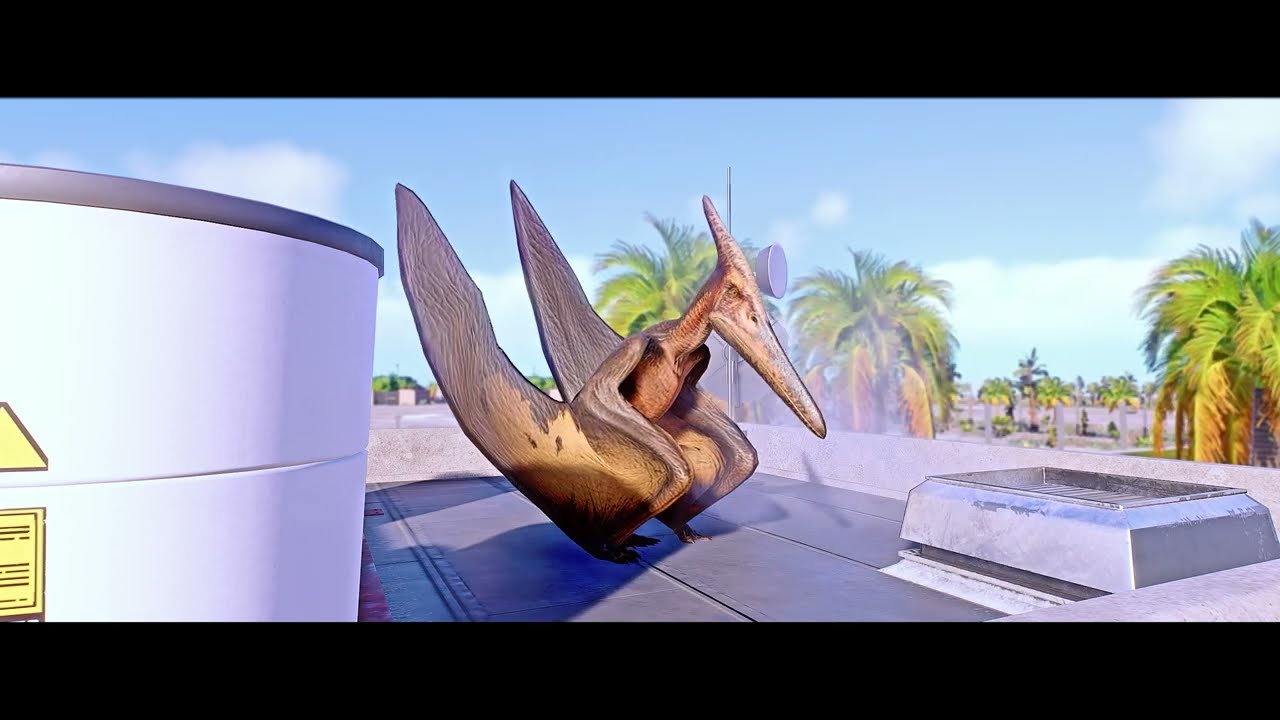JP3 Pteranodon 2001 Model All Perfect Animations 🦖 Jurassic World Evolution 2 - Pterosaur