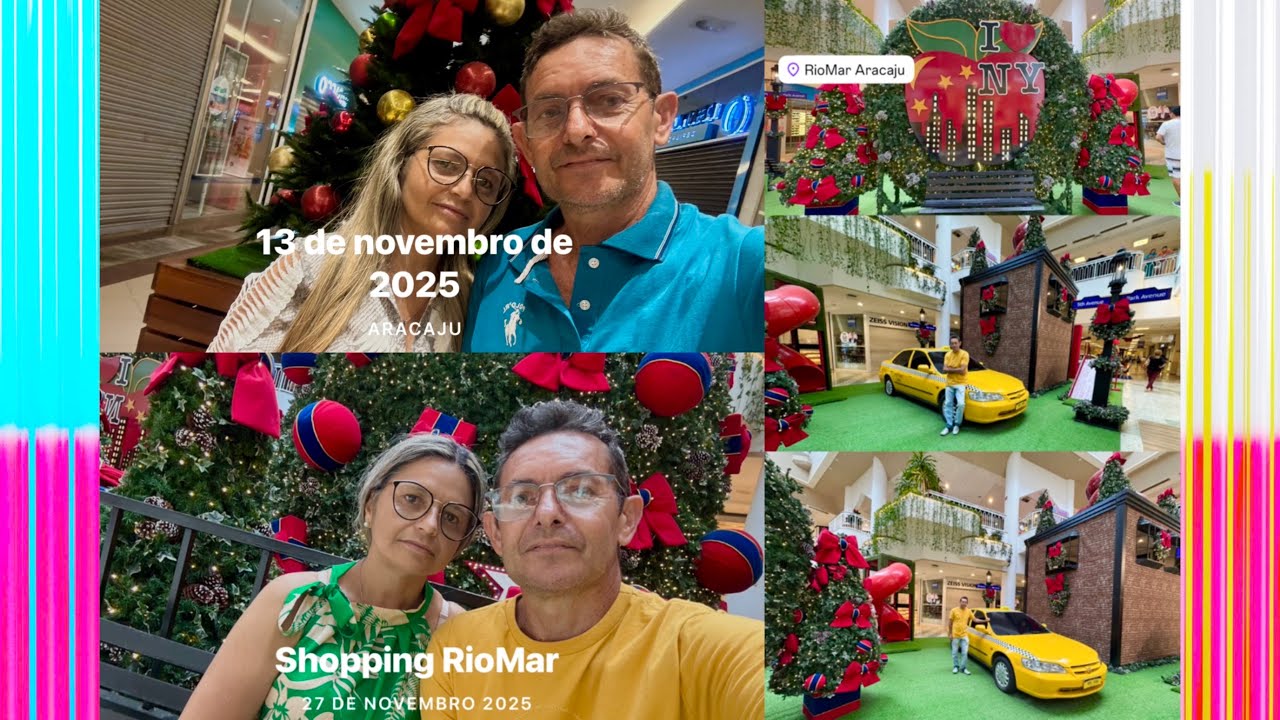 A MAGIA DO NATAL SHOPPING JARDINS E RIOMAR.
