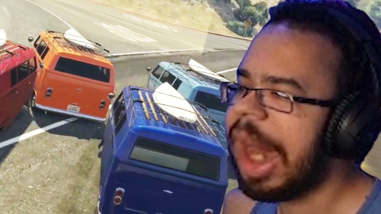 BONDE DA KOMBI VOLTOU - GTA V COM INSTINCT FAMILY