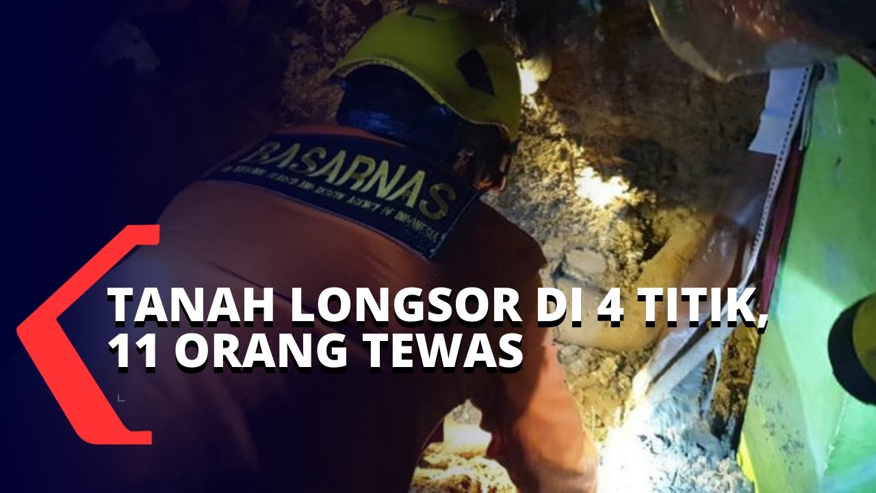 Kota Tarakan Dilanda Longsor Akibat Hujan Deras, 11 Warga Ditemukan Tewas