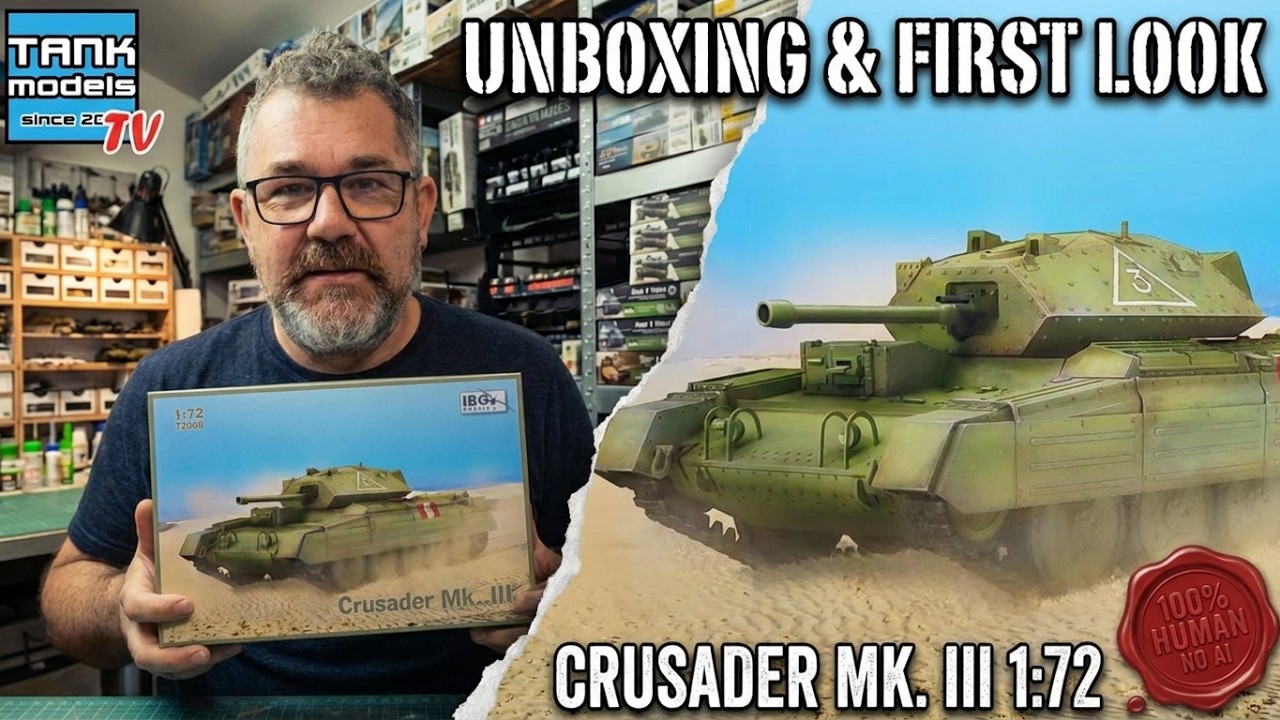 Unboxing #45 - Crusader Mk. III - IBG Models 72068