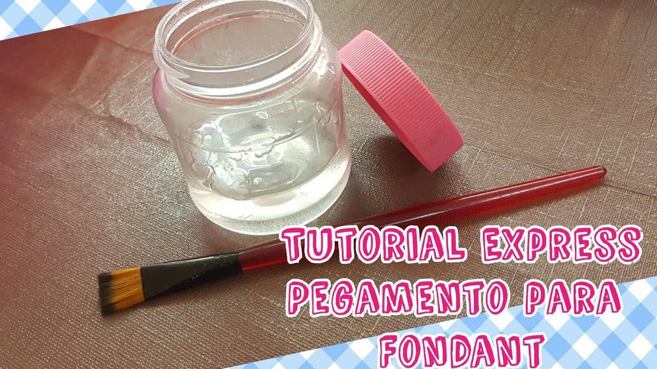 👩‍🍳 Pegamento para Fondant Casero 👩‍🍳 CON LUDDYS