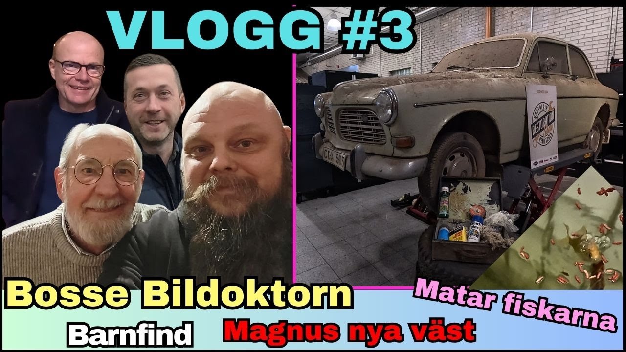 Bosse Bildoktorn & Magnus nya v&auml;st! - Vlogg 3