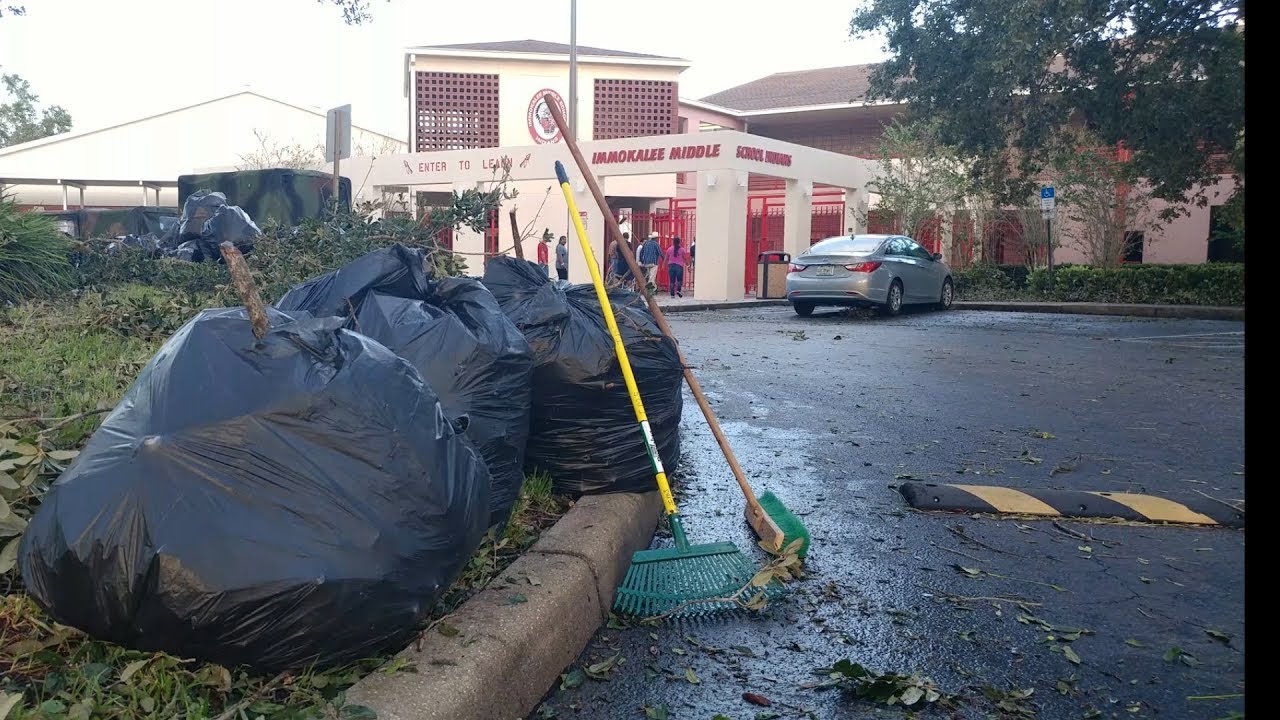 Hurricane Irma- Immokalee Middle School