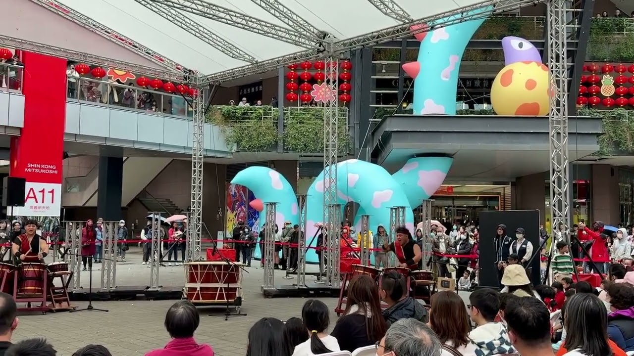 竣越藝術劇團-2025新光三越獅皇競（鼓舞新春賀新年）
