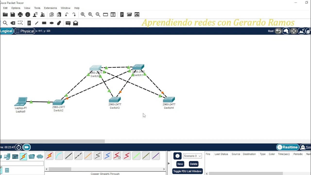 Spanning Tree Protocol - 02 Estableciendo el puente Raíz