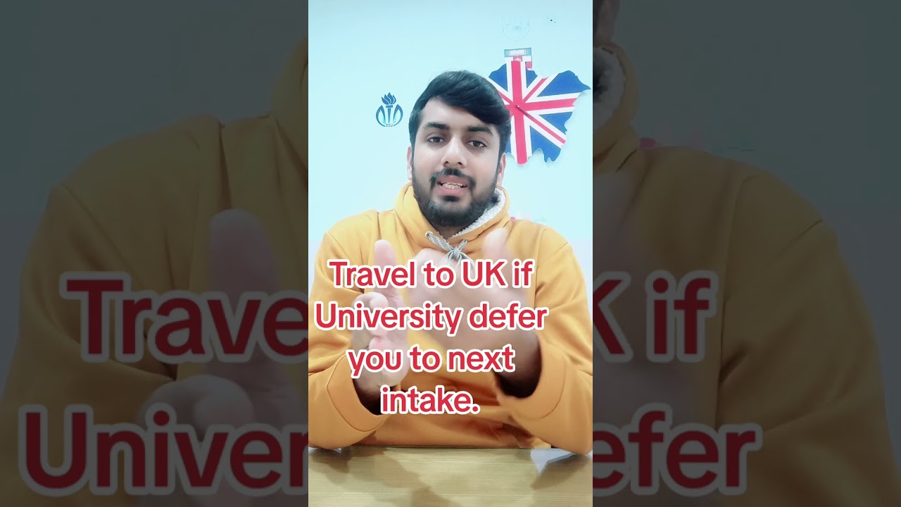 UK Visa Granted and University defers to you next intake | CAS Withdrawn / Cancelled