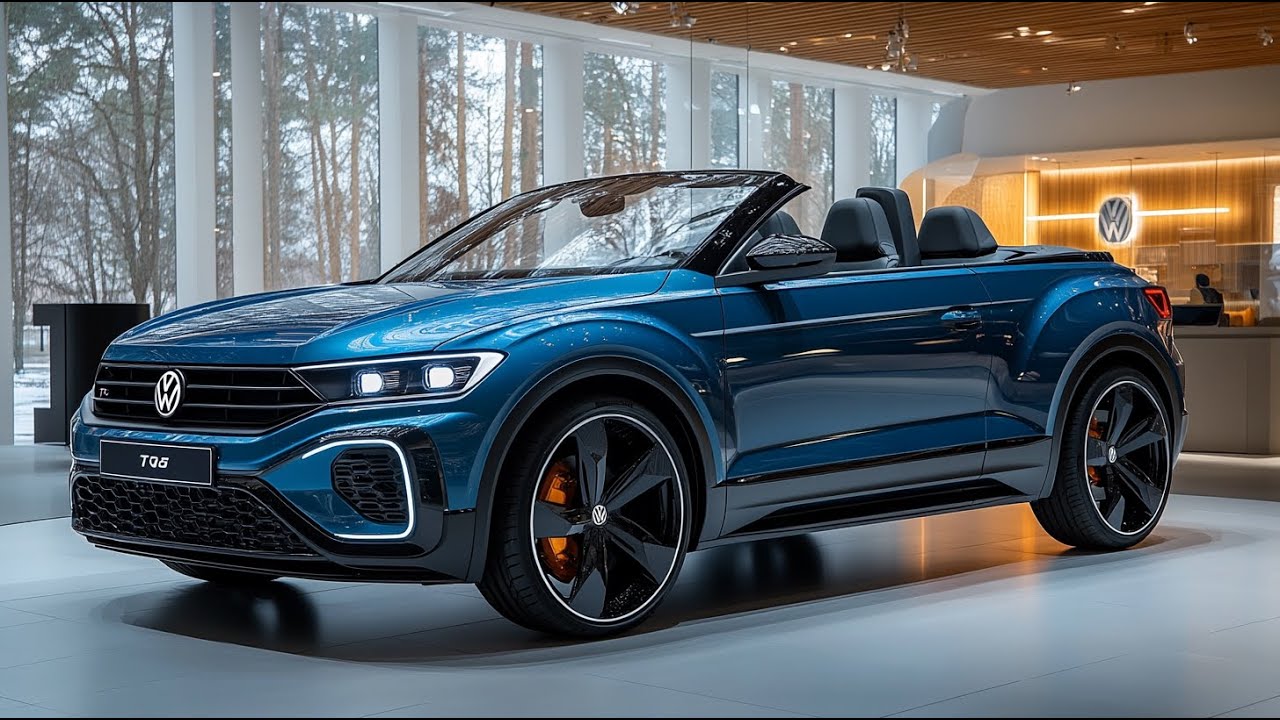 2025 VW T-Roc Cabriolet - Style, Fun, and Open-Top Thrills Redefined in Volkswagen's Iconic SUV