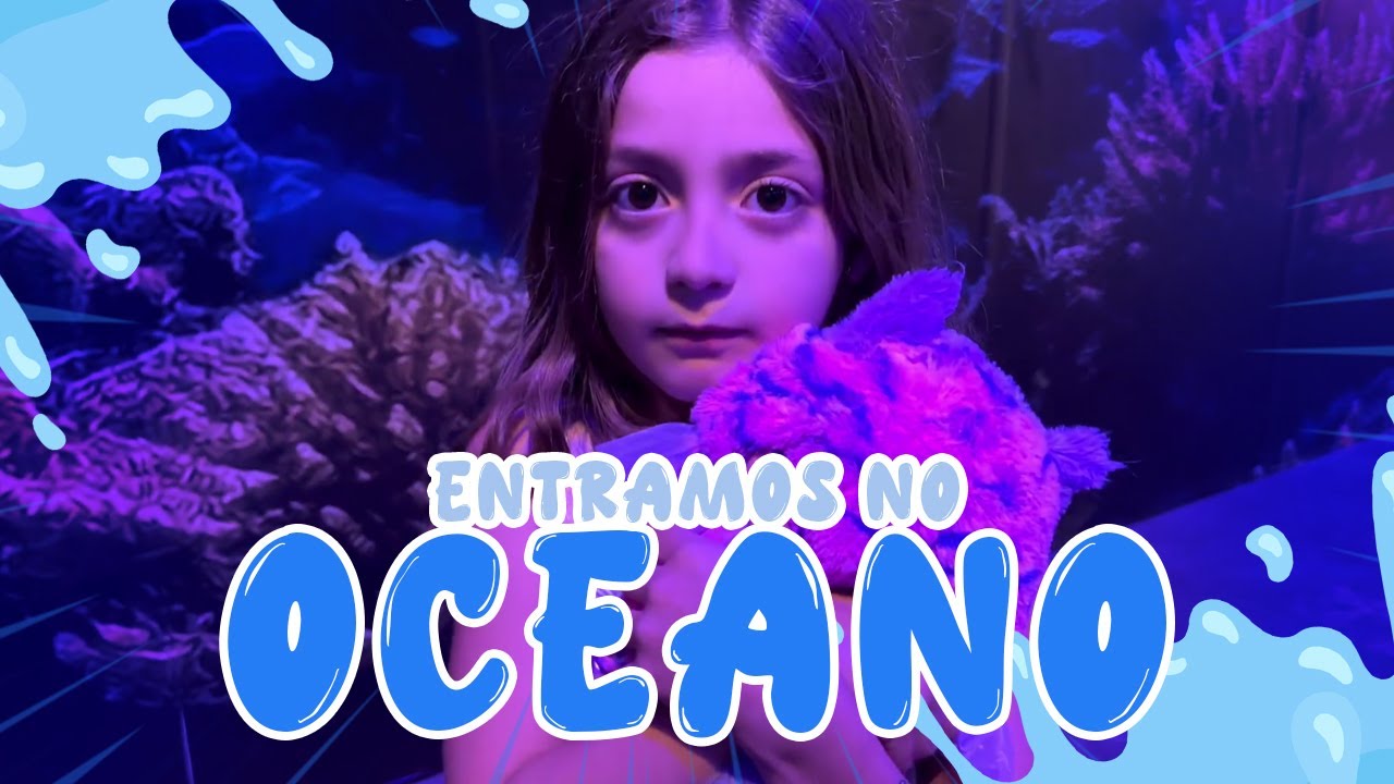 Uma visita no FUNDO DO MAR com Sofia e João