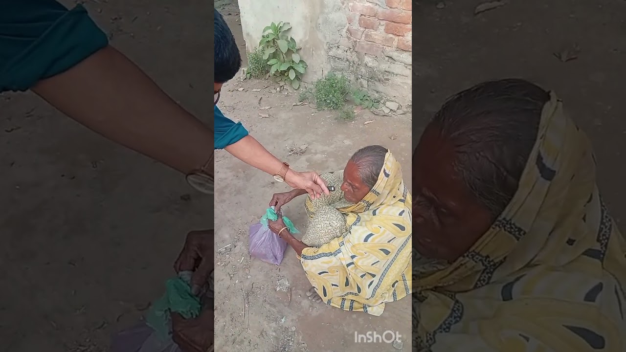 চাচী অল্প টাকা পেয়েই খুশি 