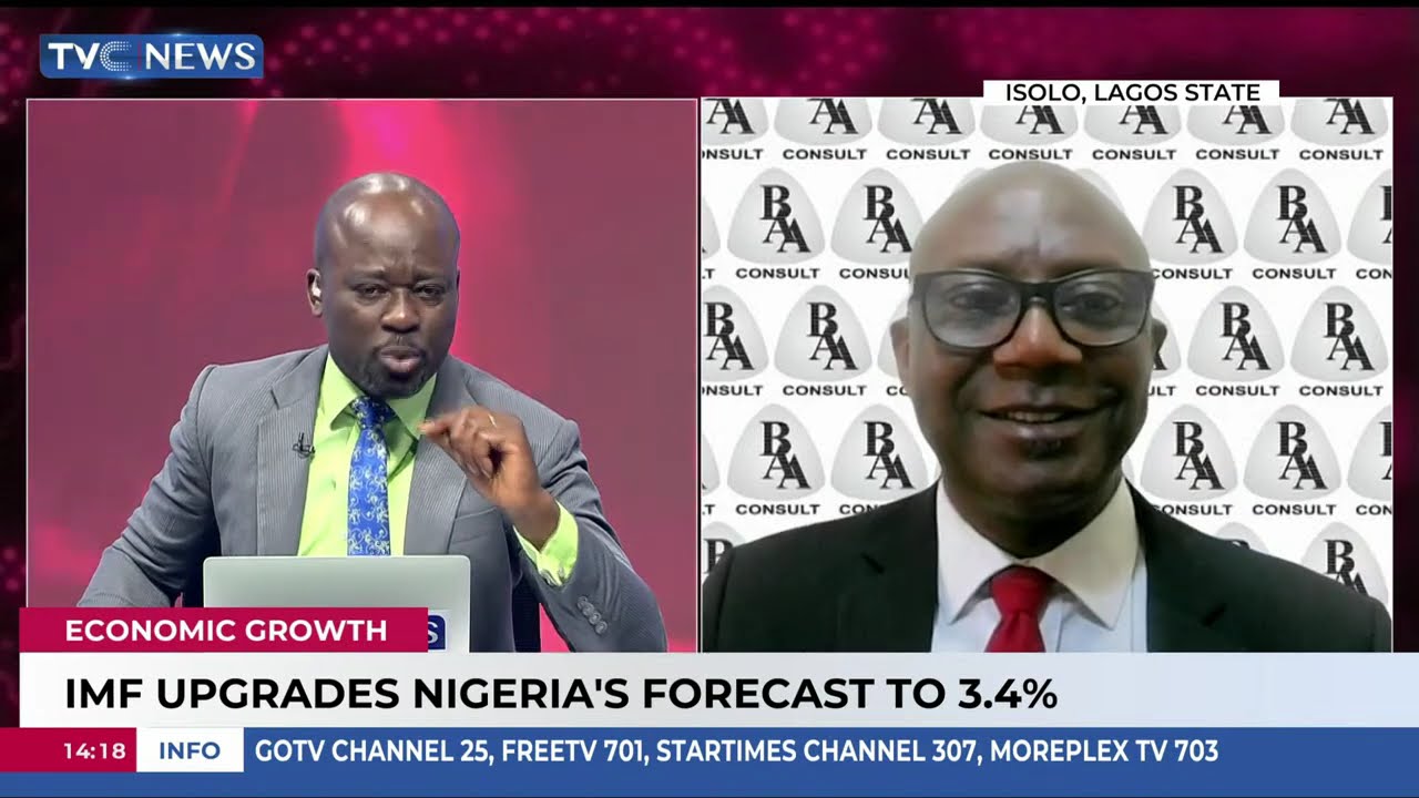 IMF Upgrades Nigeria's 2025 GDP Growth To 3.4% | Business Nigeria