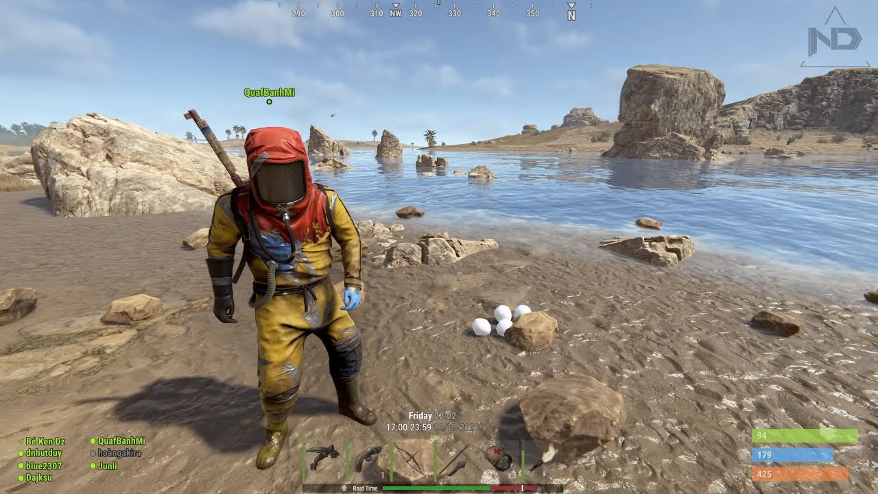 [LIVE] Rust #5 - Thử Chơi PvP C&ugrave;ng Team B&aacute;o