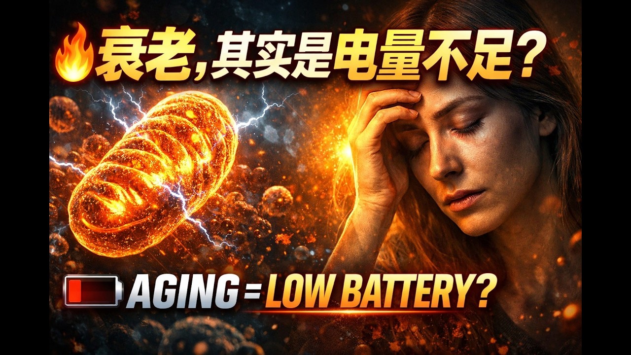 你不是变老了，而是快没电了？You're not getting older, you're running out of power！