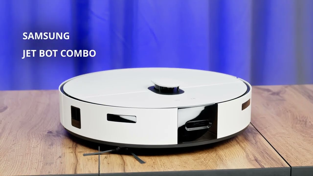 Робот-пылесос Samsung Jet Bot Combo Steam VR7MD96514G/EV —помощник для безупречной уборки!