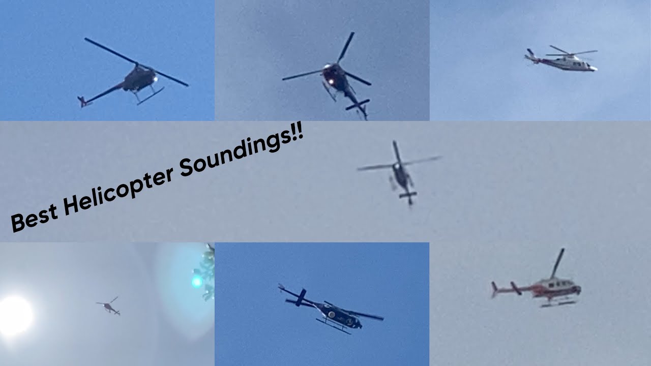 Best Sounding Helicopters Compilation