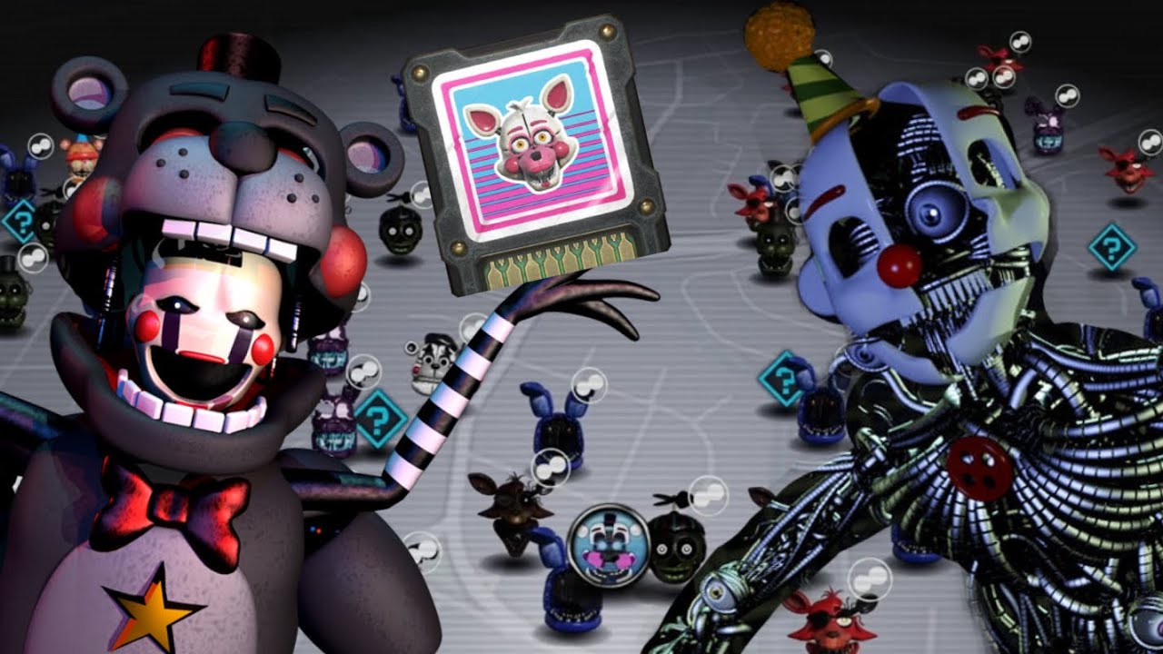 FNAF AU - Part 3 | FIGHTING ENNARD AND LEFTY WITH A FULL MAP