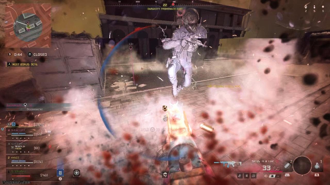Call of Duty Warzone: quads victory w/Clutch Buy Back kushman