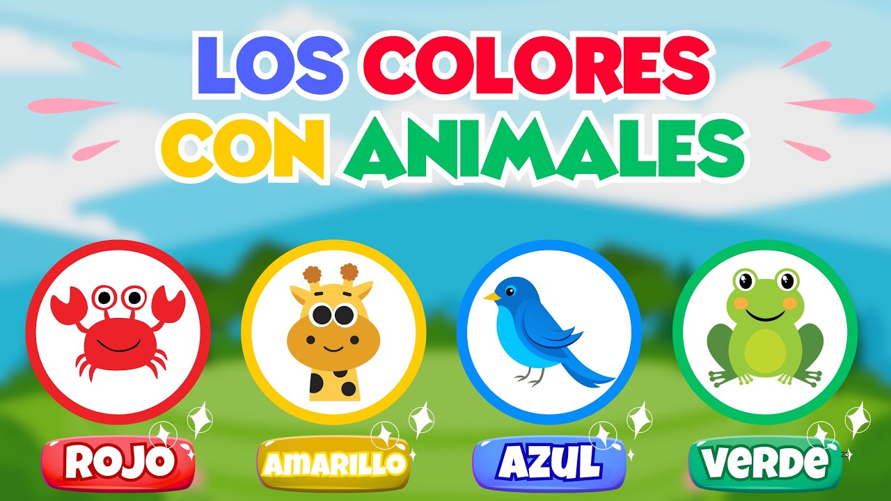 🐯🐎🎨 ¡Aprende los COLORES con ANIMALES sorprendentes! | Aprende Jugando 🌈