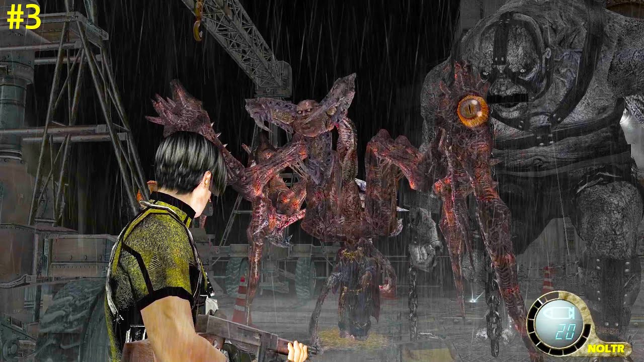 مود عربي جديد \\ RE4 UHD MOD WAKE IN THE DARK 