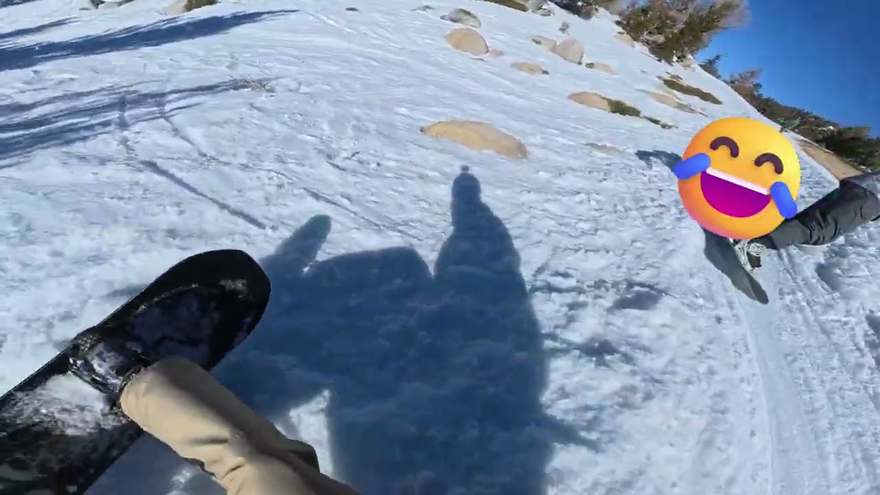 POV: Heavenly Was Firing ! Bluebird Day Snowboarding #4K #DJI