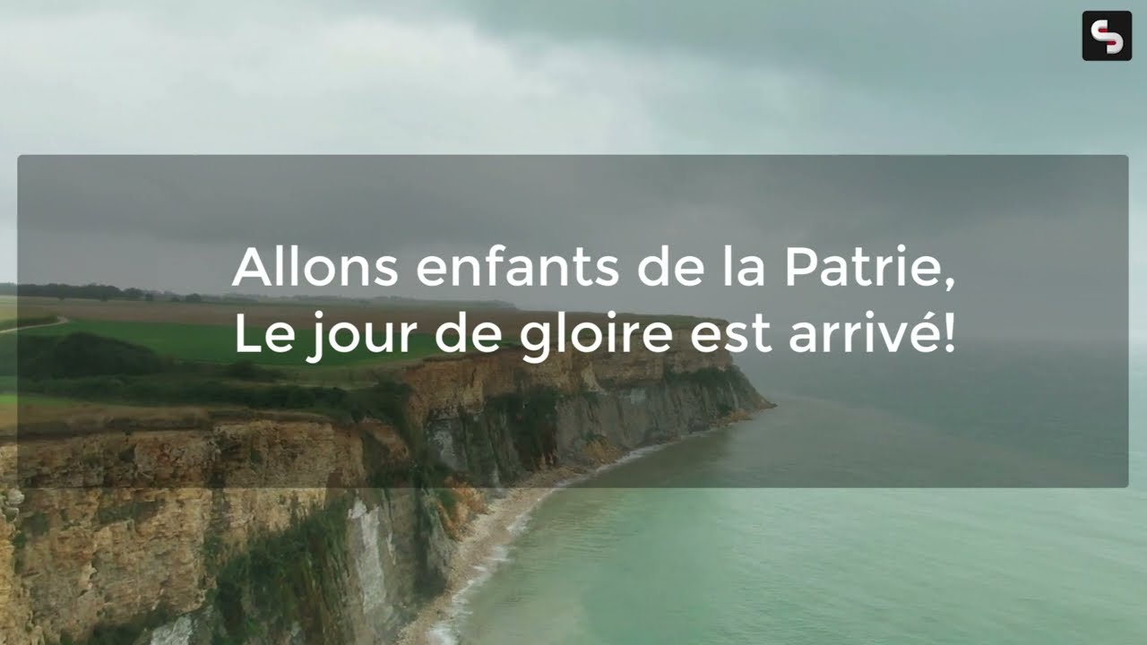 French National Anthem with Lyrics: La Marseillaise