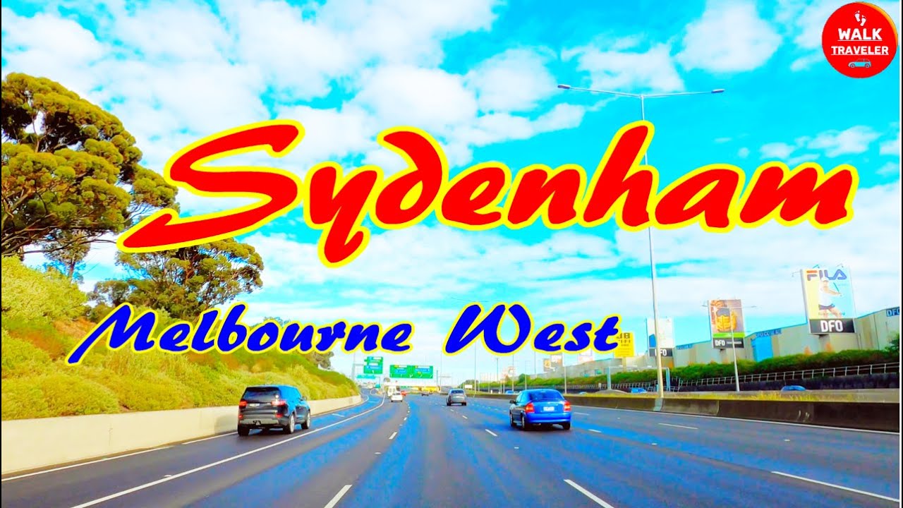 4K Driving (Tullamarine freeway) Brunswick  To Sydenham on  , Melbourne Australia